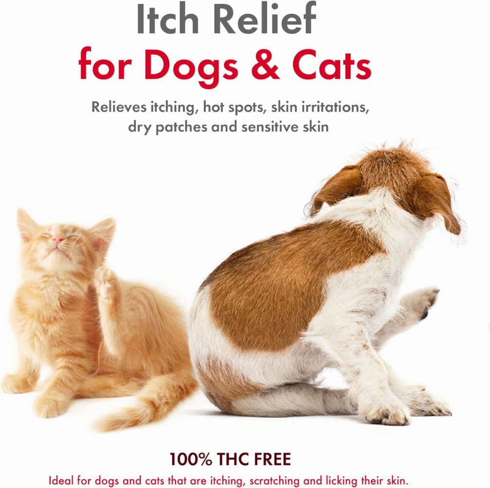 Petkin Lavender Hemp Calming itch Spray for Dogs and Cats
