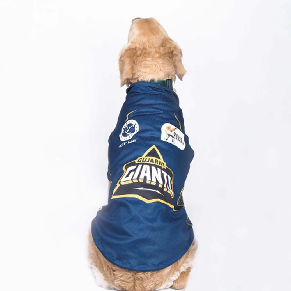 Pets Way Gujarat Giants IPL Jersey for Dogs and Cats (Blue)