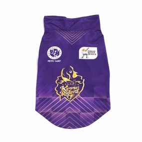 Pets Way Kolkata Kennel Riders IPL Jersey for Dogs and Cats (Purple)