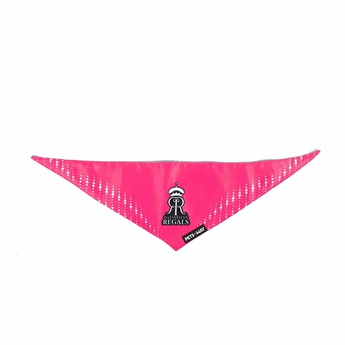 Pets Way Rajasthan Regals IPL Bandana for Dogs and Cats (Pink)