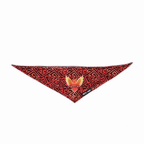 Pets Way Sunriders Hydrabad IPL Bandana for Dogs and Cats (Orange)