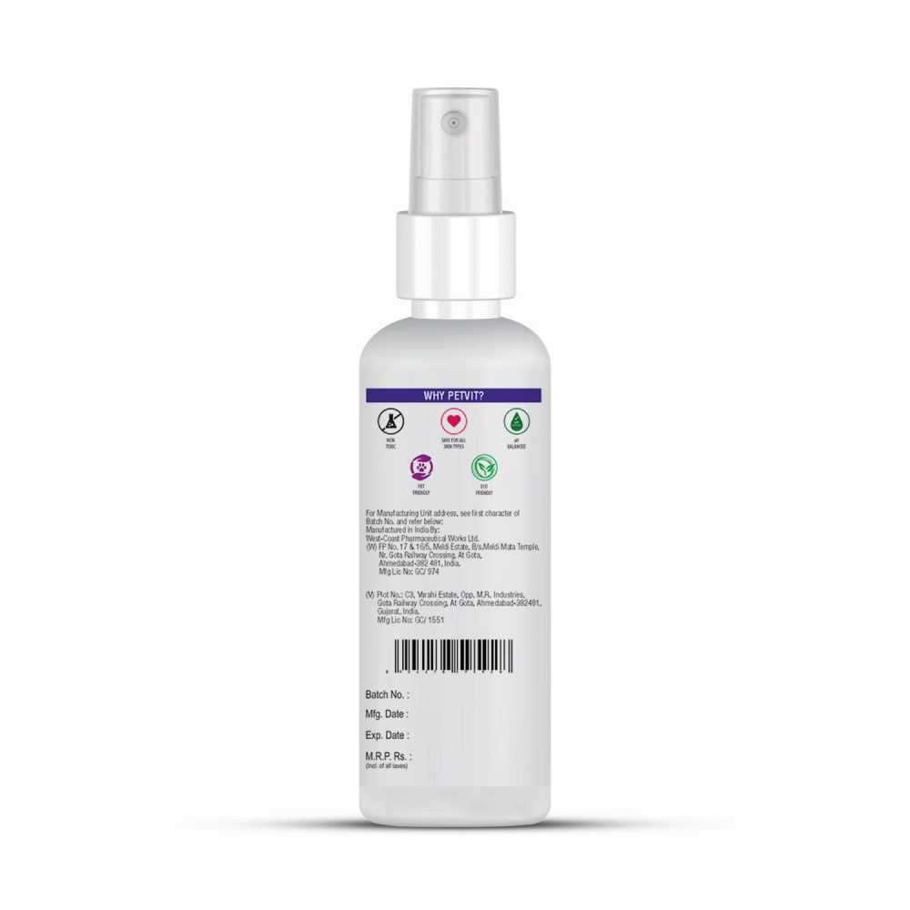 Petvit Anti Itch Oil Spray for Cats & Dogs