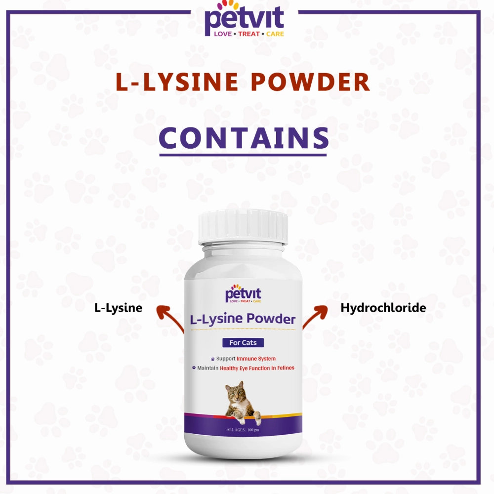 Petvit L Lysine Powder for Cats