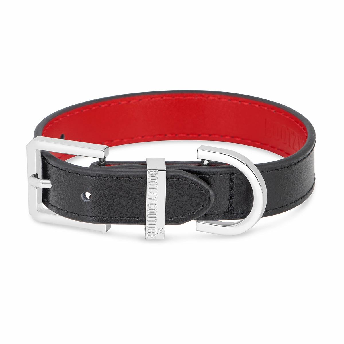 Plain Jane Silver Confession Dog Collar