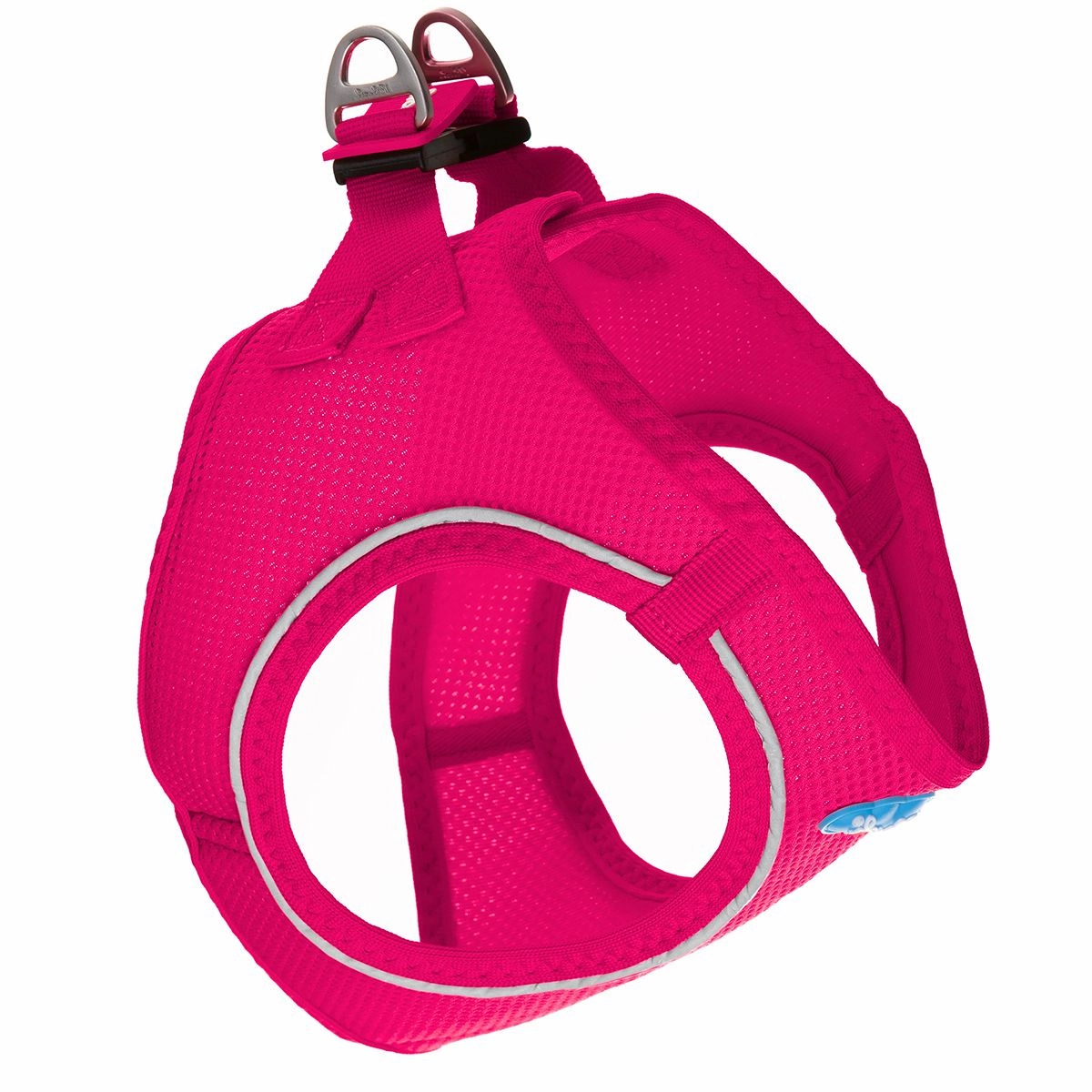 Plush Step In Air Mesh Dog Harness Peacock