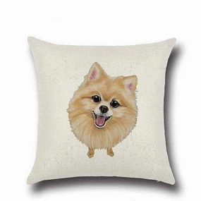 Pomeranian Throw Cushion