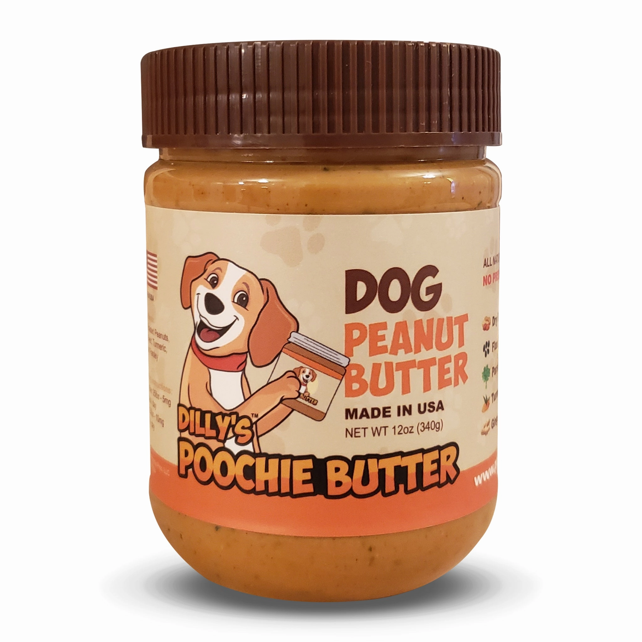 Poochie Butter Peanut Butter 12 oz