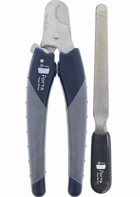 Porta - Nail Scissors Cutter with Cover (with nail file)