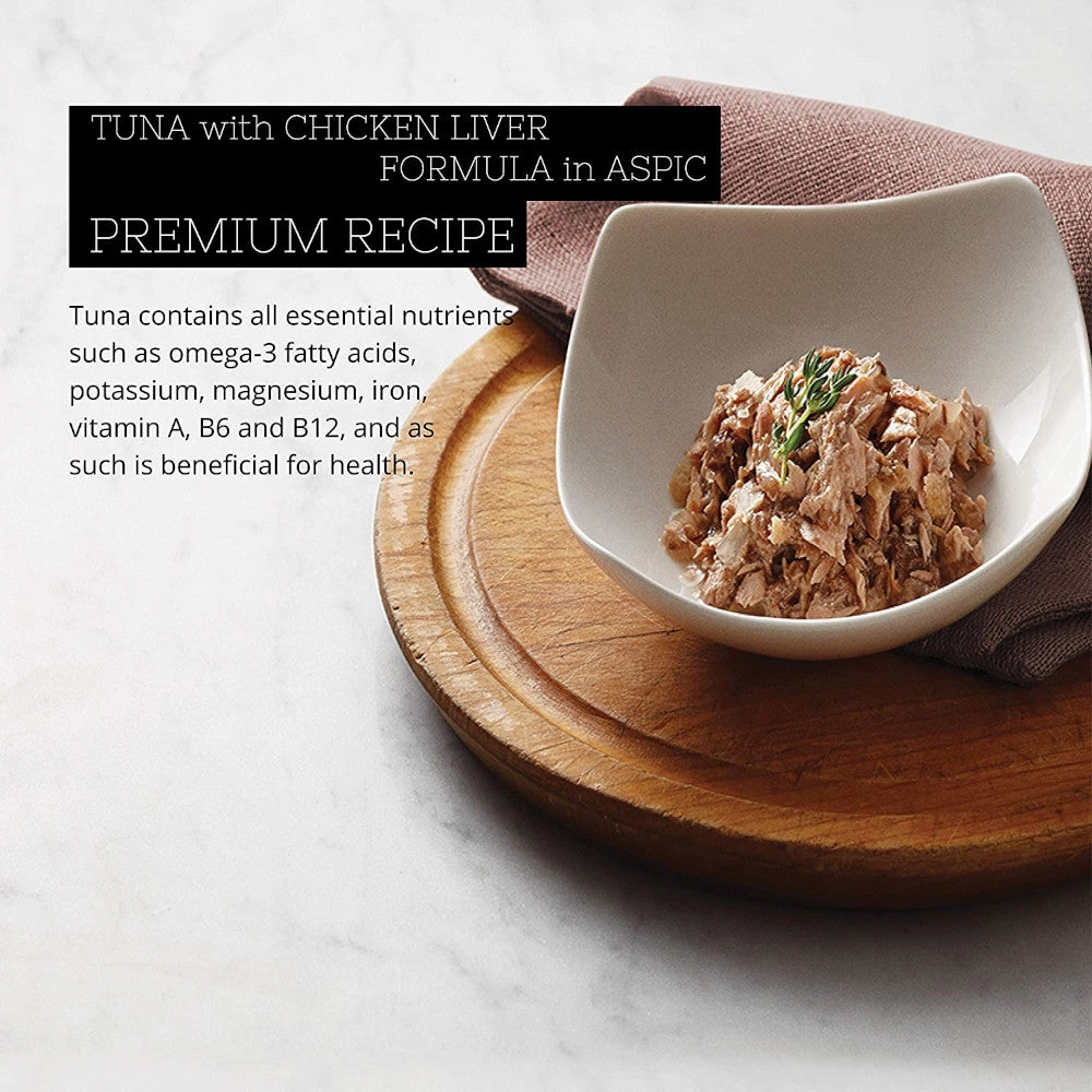 Premium Adult Grain Free Cat Can - Tuna with Chicken Liver