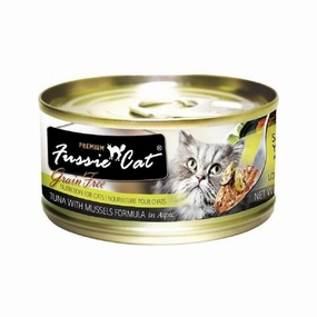 Premium Adult Grain Free Cat Can - Tuna with Mussels