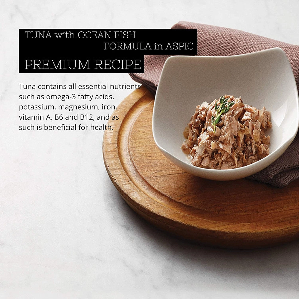 Premium Adult Grain Free Cat Can - Tuna with Ocean Fish