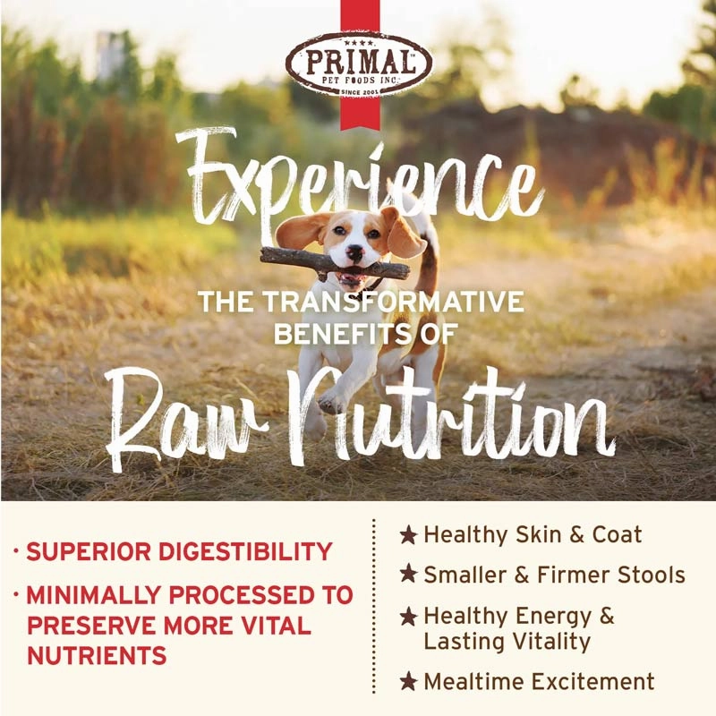 PRIMAL Pronto Frozen Raw Scoopable Lamb Recipe for Dogs