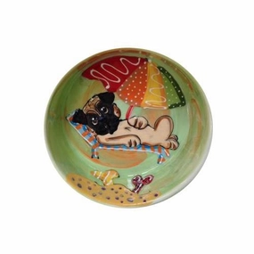 Pug 18 Dog Bowl