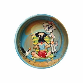Pug 8 Dog Bowl
