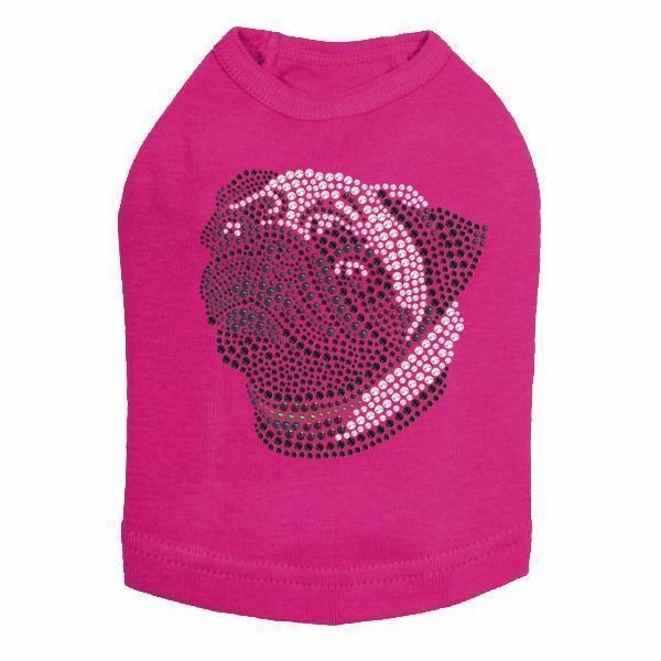 Pug Rhinestone Dog Tank
