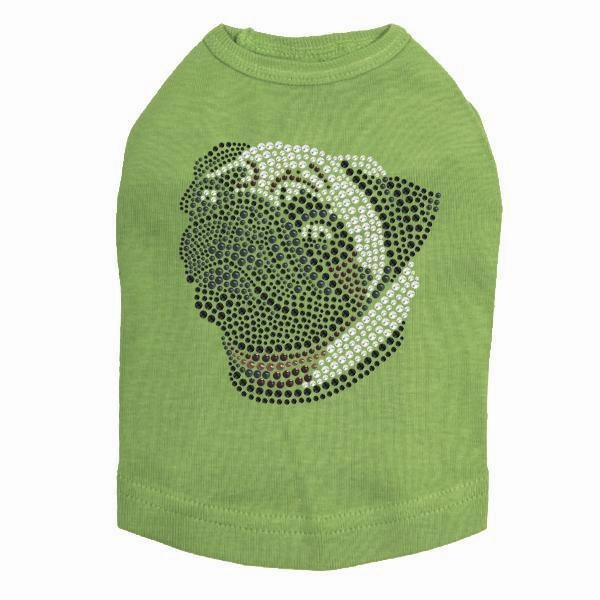 Pug Rhinestone Dog Tank