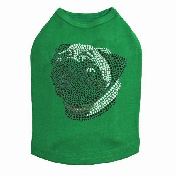 Pug Rhinestone Dog Tank