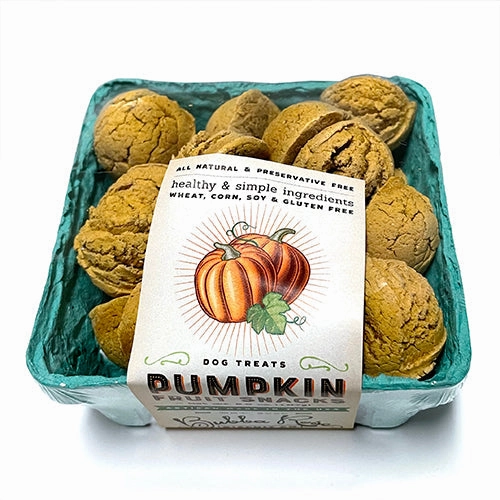 Pumpkin Fruit Crate Boxed Dog Treats