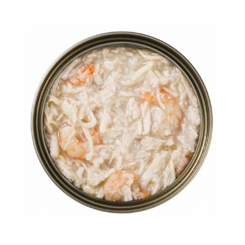 PURE Grain Free Cat Can - Shredded Chicken with Shrimp in Gravy