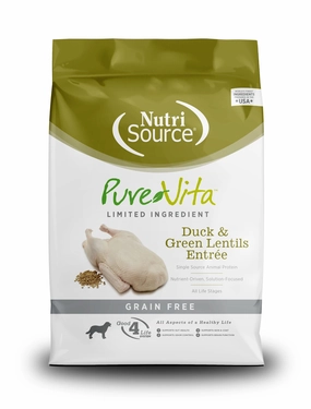 Pure Vita Grain-Free Duck & Green Lentils Entree