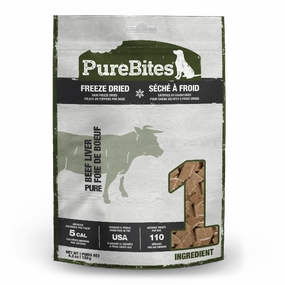 PureBites Freeze Dried Beef Liver Dog Treats