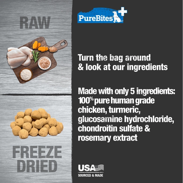PureBites  Hip & Joint Freeze Dried Dog Treats