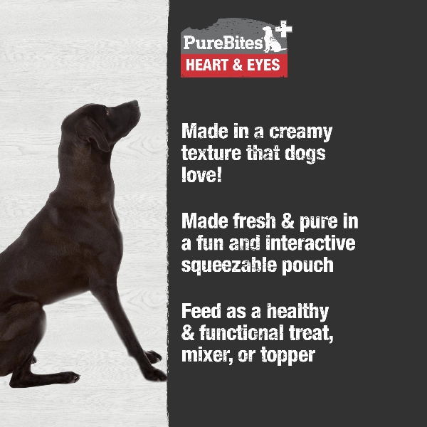 PureBites  Squeezables For Dogs; Heart & Eyes