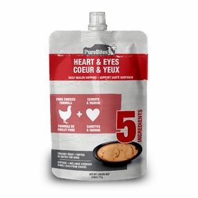 PureBites  Squeezables For Dogs; Heart & Eyes
