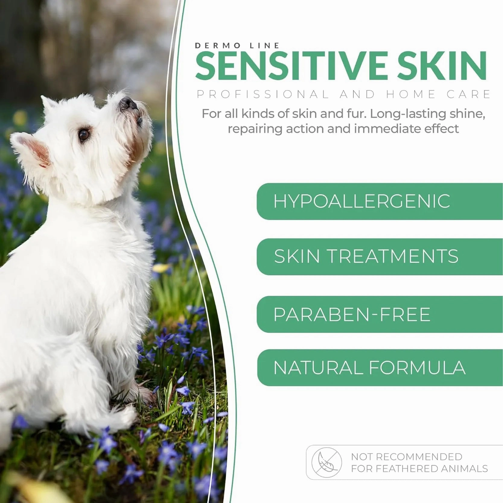 Pureza.Pet - Dermo Line Sensitive Skin Shampoo 300ml