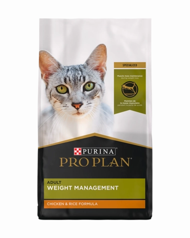 Purina Pro Plan Focus Weight Management Chicken & Rice Formula Adult Dry Cat Food