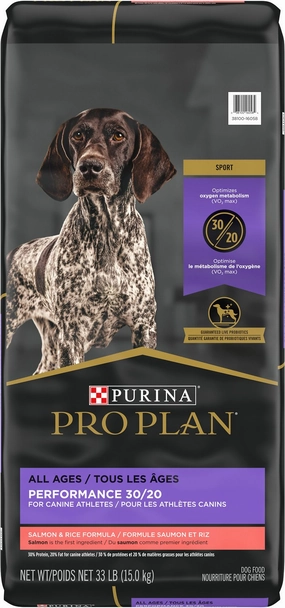 Purina Pro Plan Sport All Life Stages Performance 30/20 Salmon & Rice Formula Dry Dog Food