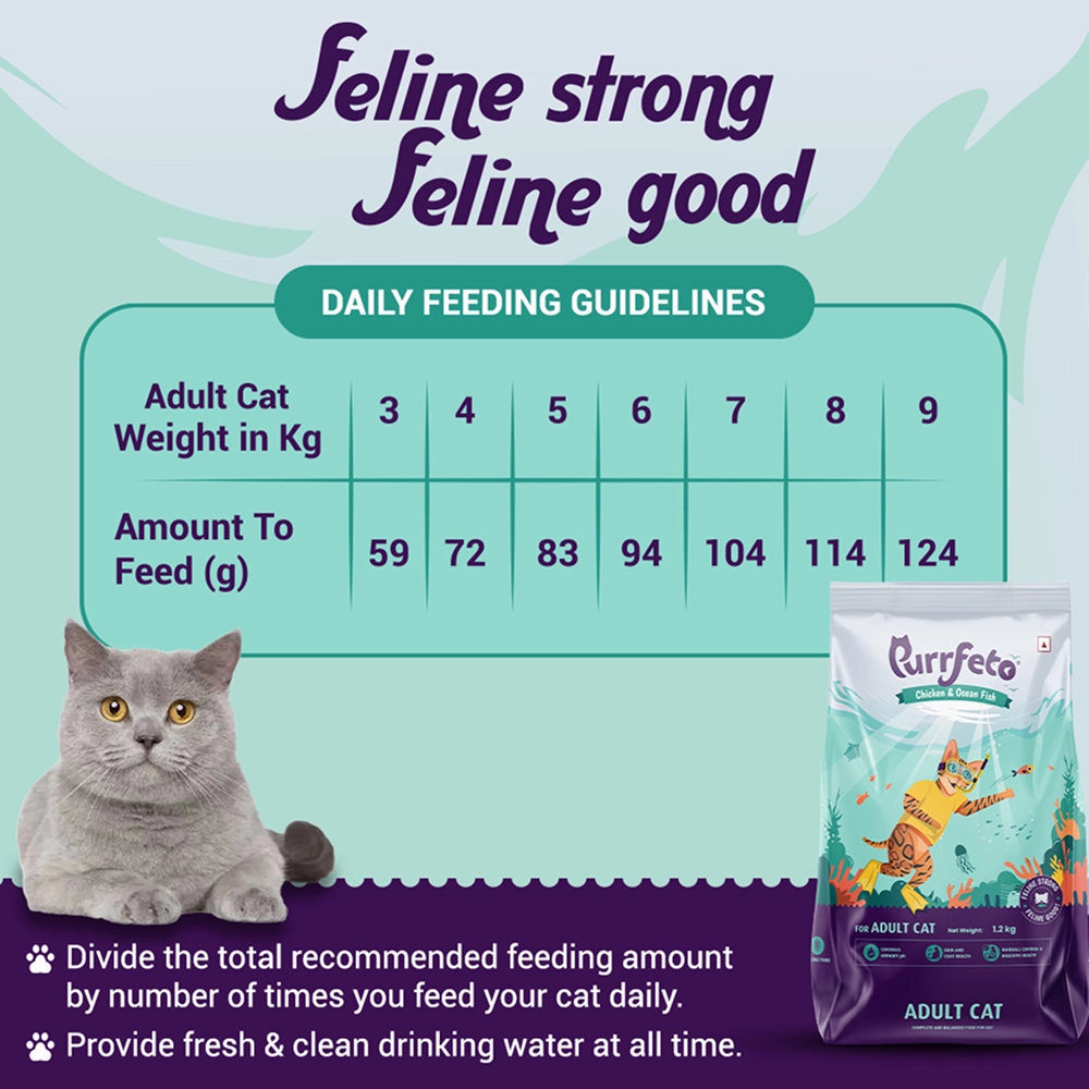 Purrfeto Chicken and Ocean Fish Cat Dry Food