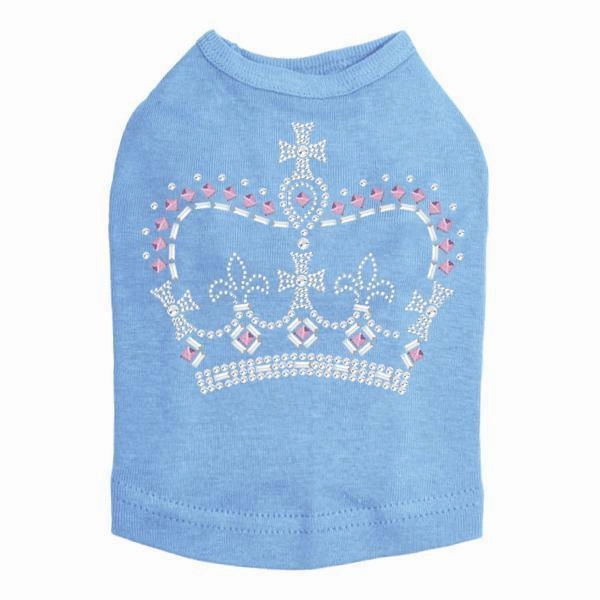Queen's Crown Rhinestone Dog Tank