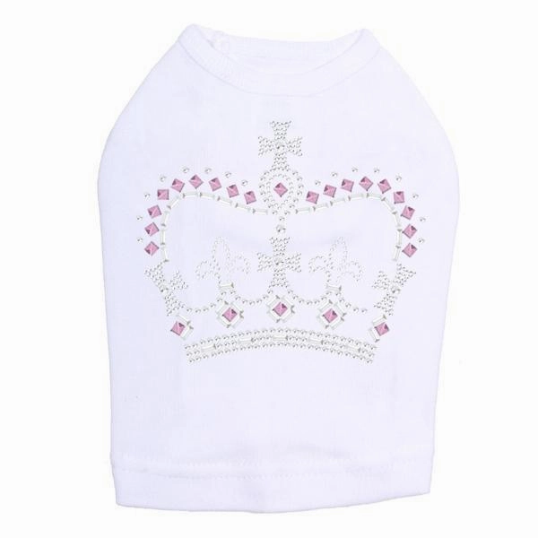 Queen's Crown Rhinestone Dog Tank