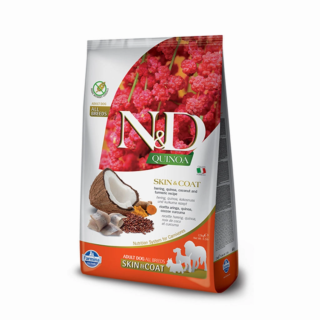 Quinoa Dog Skin&C Herring