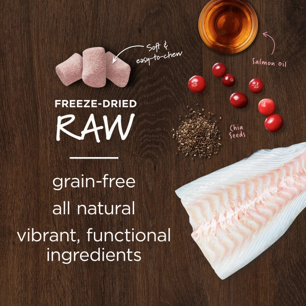 Raw Boost All Life Stages Freeze - Dried Skin & Coat Health Raw Mixers For Dogs