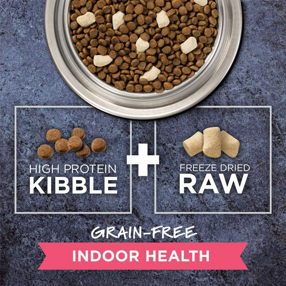 Raw Boost Indoor Health Grain Free Kibble Cat Dry Food - Rabbit