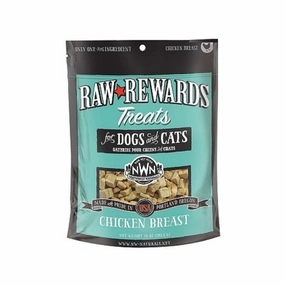 Raw Rewards Freeze Dried Chicken Breast Treats for Dogs & Cats