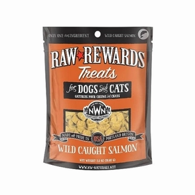 Raw Rewards Freeze Dried Salmon Treats for Dogs & Cats