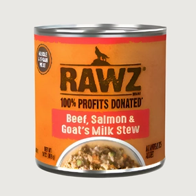 RAWZ Beef, Salmon & Goat's Milk Stew for Dogs
