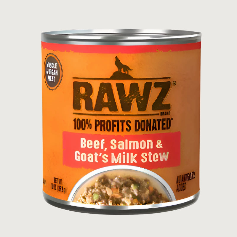 RAWZ Beef, Salmon & Goat's Milk Stew for Dogs