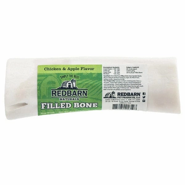 RedBarn Natural Filled Bone; Chicken & Apple