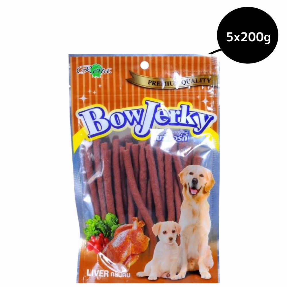 Rena BowJerky Liver Sticks Dog Treats
