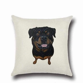 Rottweiler Throw Cushion