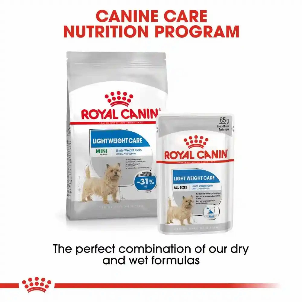 Royal Canin - Light Weight Care Dog Loaf Wet Food 85g