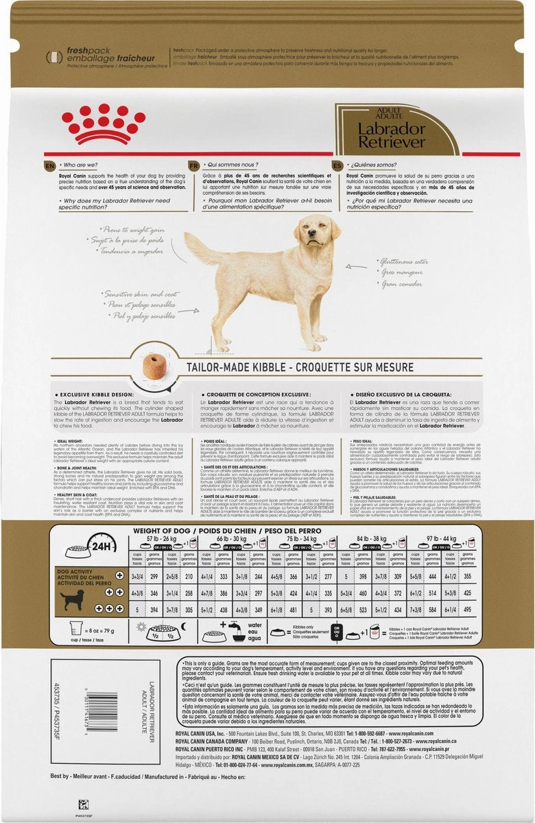 Royal Canin Adult Labrador Retriever Dry Dog Food