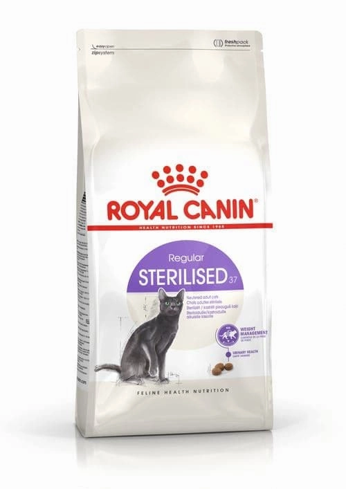 Royal Canin Sterilised 37 and Sterilised Gravy Adult Cat Wet Food Combo