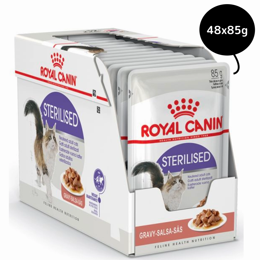Royal Canin Sterilised Gravy Adult Cat Wet Food