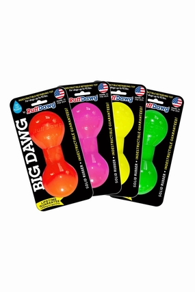 Ruff Dawg Indestructible Big Dawg Barbell Dog Toy