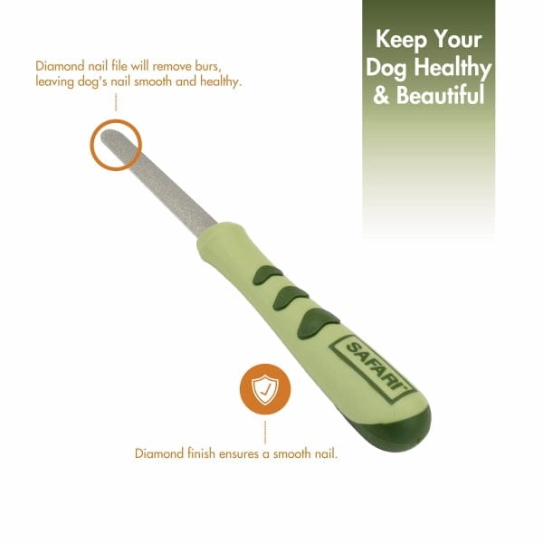 Safari Dog Diamond Nail File